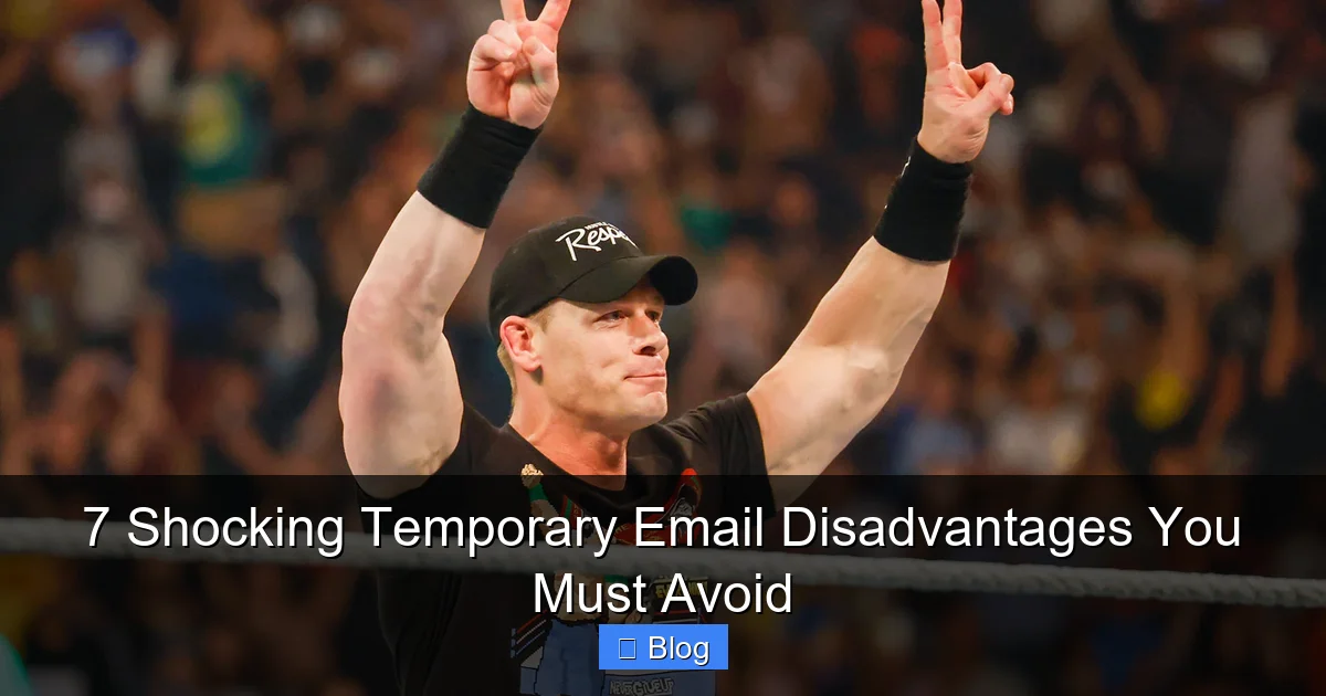 7 Shocking Temporary Email Disadvantages You Must Avoid