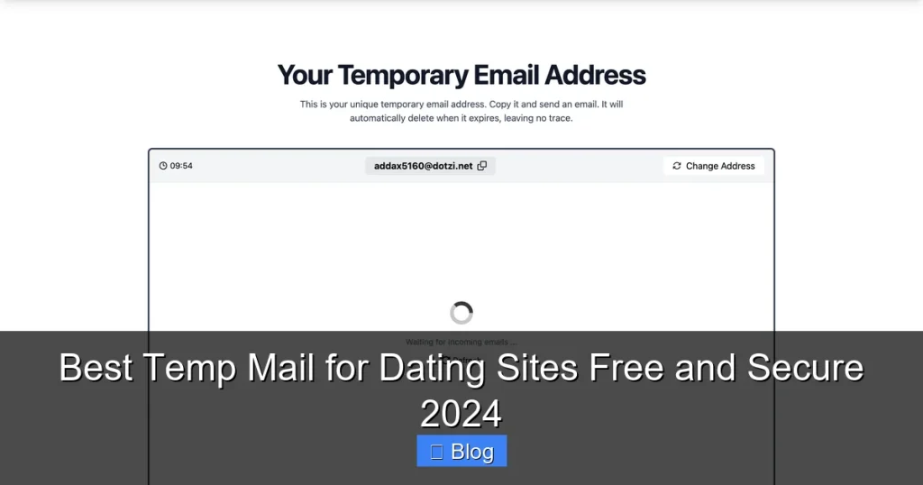 Best Temp Mail for Dating Sites Free and Secure 2024
