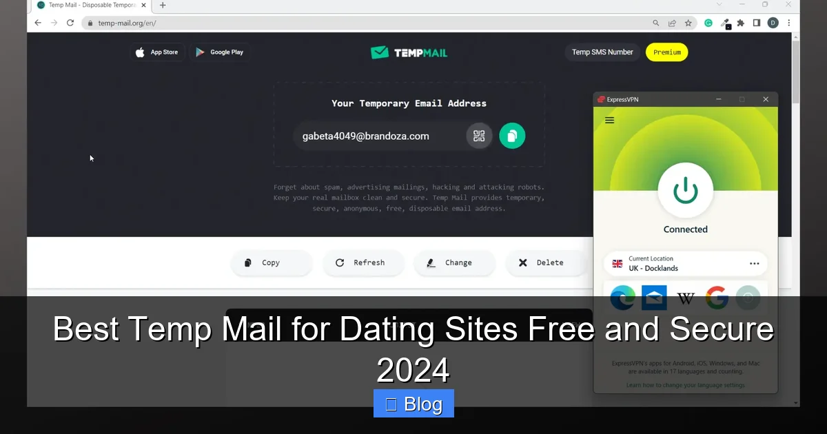 Best Temp Mail for Dating Sites Free and Secure 2024