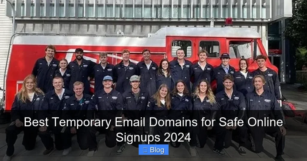 Best Temporary Email Domains for Safe Online Signups 2024