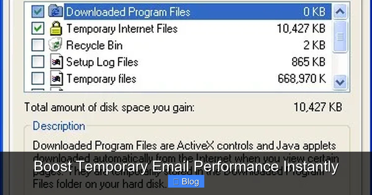 Boost Temporary Email Performance Instantly