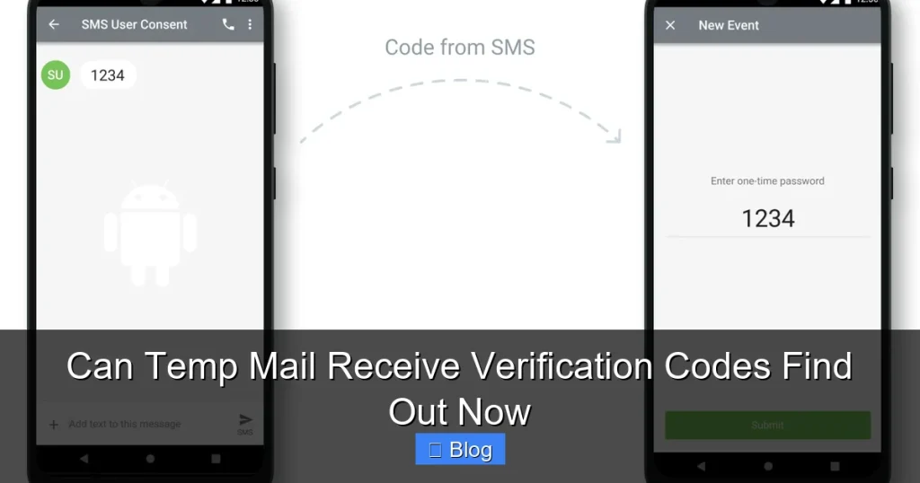 Can Temp Mail Receive Verification Codes Find Out Now