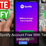 Create Spotify Account Free With Temp Mail Instantly