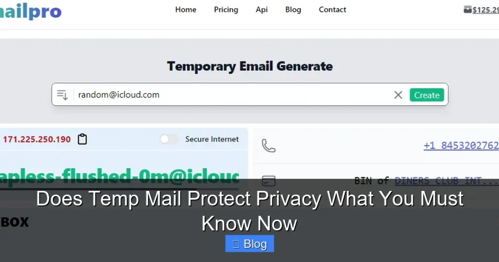 Does Temp Mail Protect Privacy What You Must Know Now