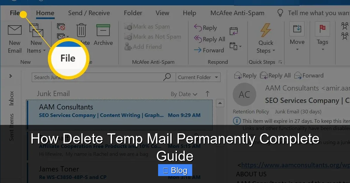 How Delete Temp Mail Permanently Complete Guide