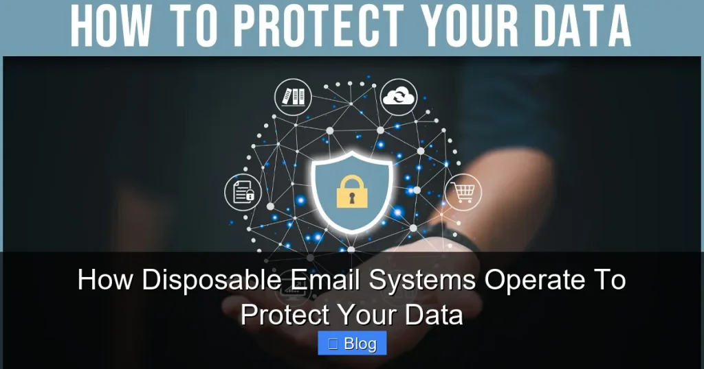 How Disposable Email Systems Operate To Protect Your Data