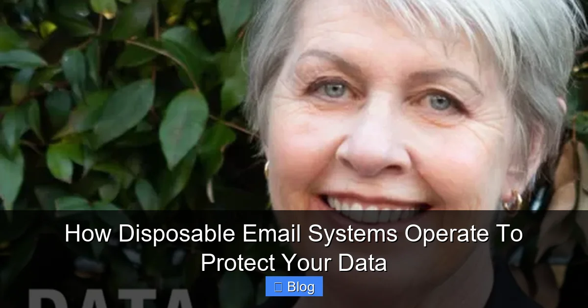 How Disposable Email Systems Operate To Protect Your Data