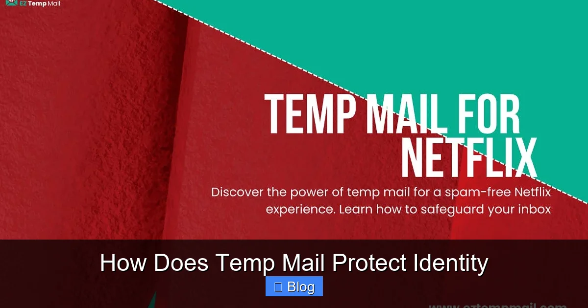 How Does Temp Mail Protect Identity
