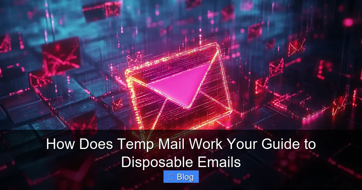 How Does Temp Mail Work Your Guide to Disposable Emails