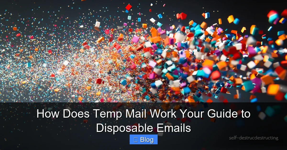 How Does Temp Mail Work Your Guide to Disposable Emails