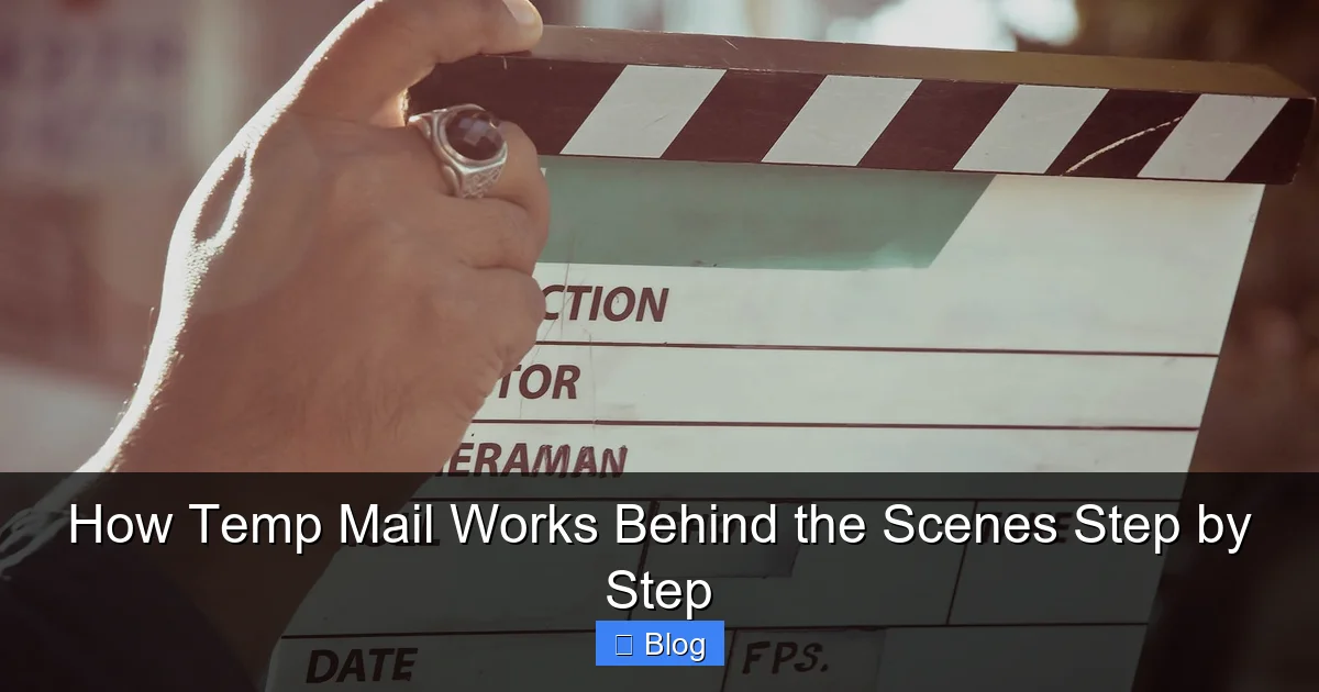 How Temp Mail Works Behind the Scenes Step by Step