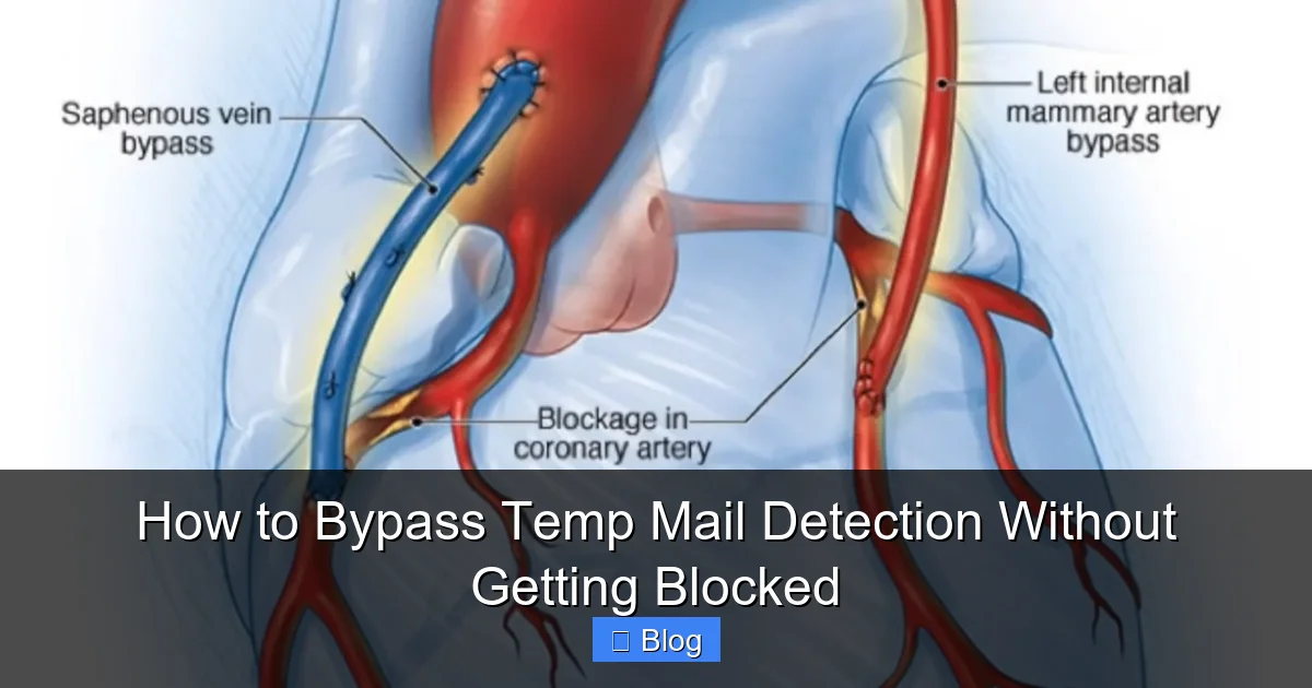 How to Bypass Temp Mail Detection Without Getting Blocked