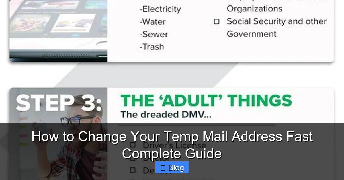 How to Change Your Temp Mail Address Fast Complete Guide