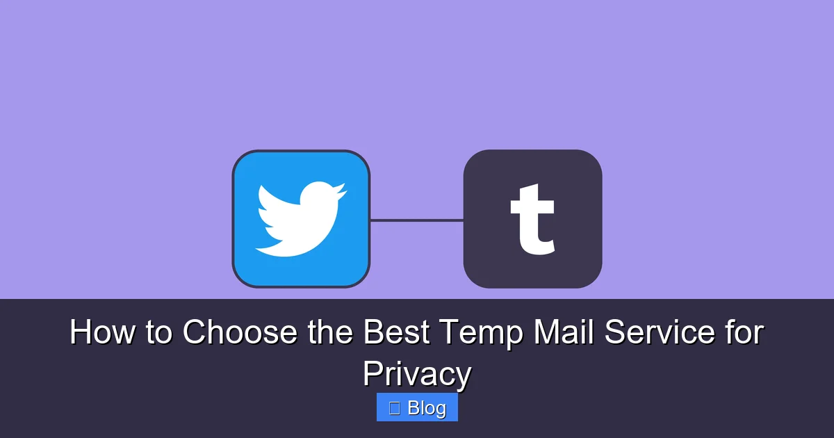 How to Choose the Best Temp Mail Service for Privacy