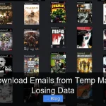 How to Download Emails from Temp Mail Without Losing Data