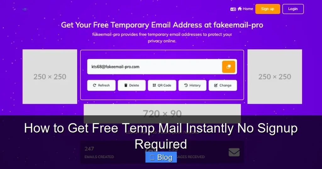 How to Get Free Temp Mail Instantly No Signup Required