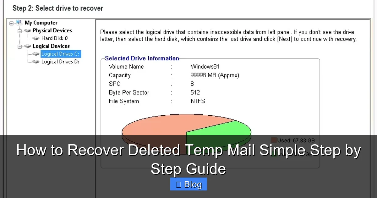 How to Recover Deleted Temp Mail Simple Step by Step Guide