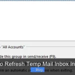 How To Refresh Temp Mail Inbox Instantly