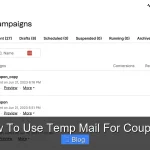 How To Use Temp Mail For Coupons