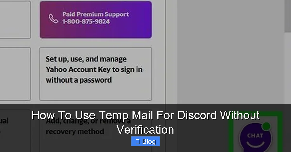 How To Use Temp Mail For Discord Without Verification