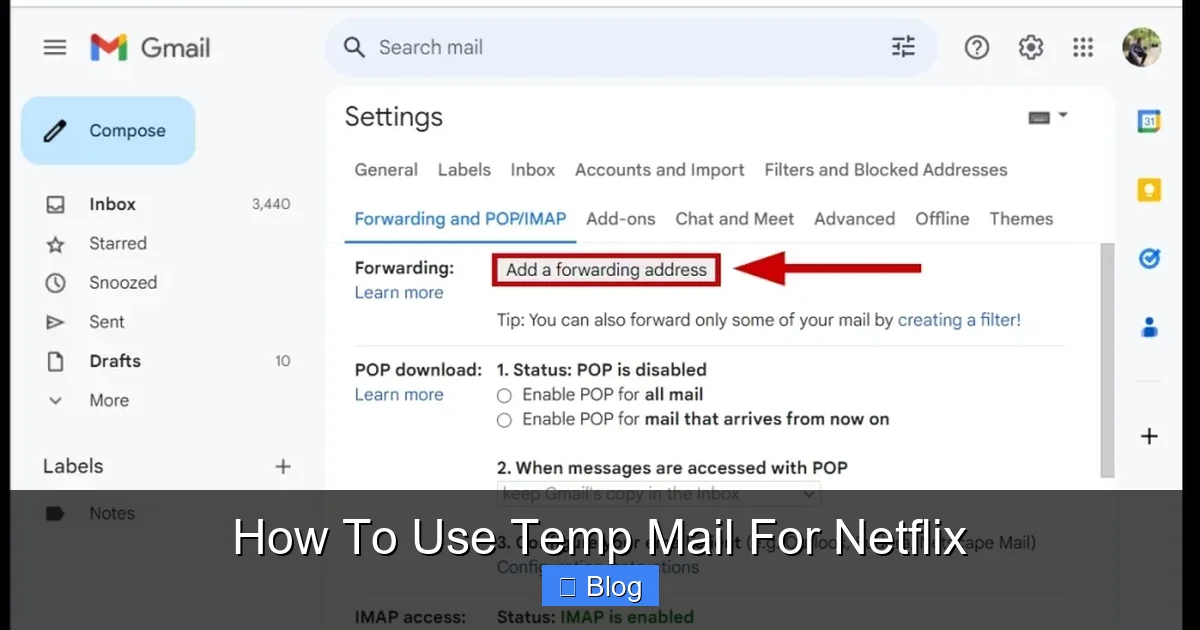 How To Use Temp Mail For Netflix