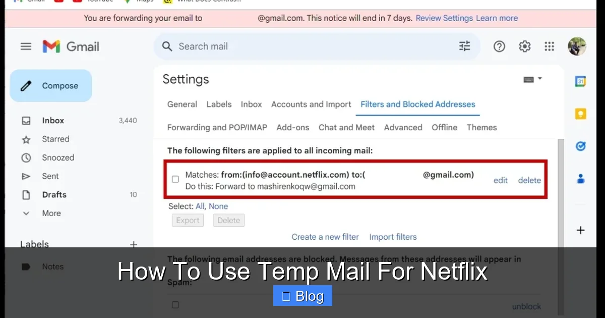 How To Use Temp Mail For Netflix