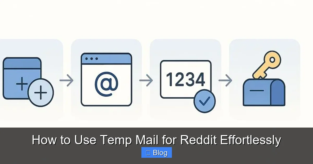 How to Use Temp Mail for Reddit Effortlessly