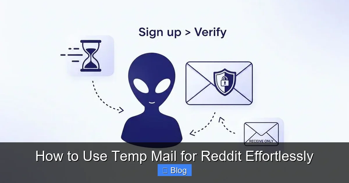 How to Use Temp Mail for Reddit Effortlessly