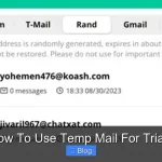 How To Use Temp Mail For Trials