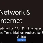 How to Use Temp Mail on Android for Beginners Guide
