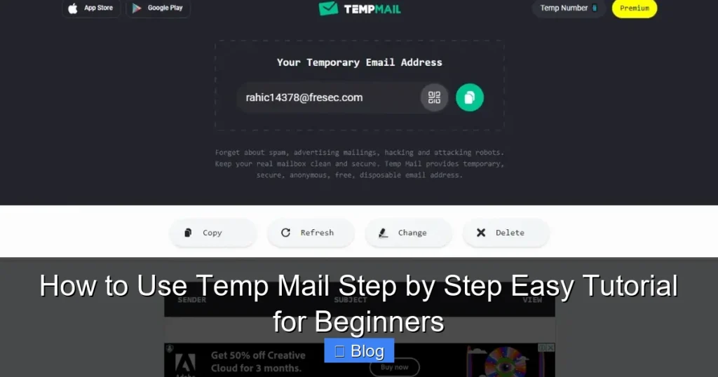 How to Use Temp Mail Step by Step Easy Tutorial for Beginners