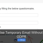 How To Use Temporary Email Without Breaking GDPR