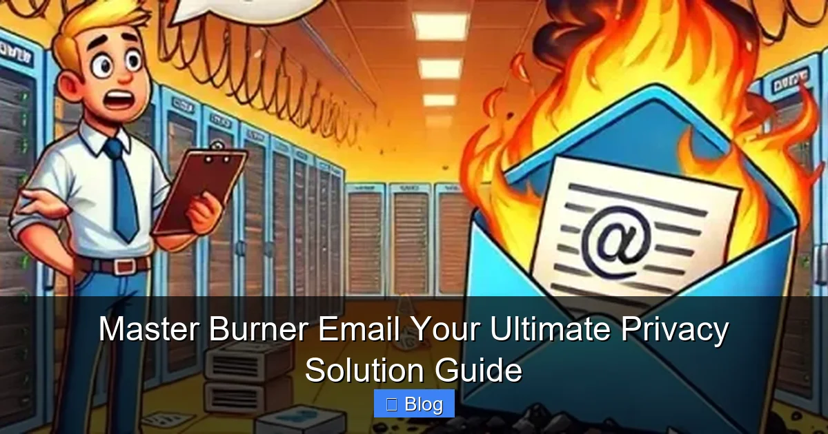 Master Burner Email Your Ultimate Privacy Solution Guide