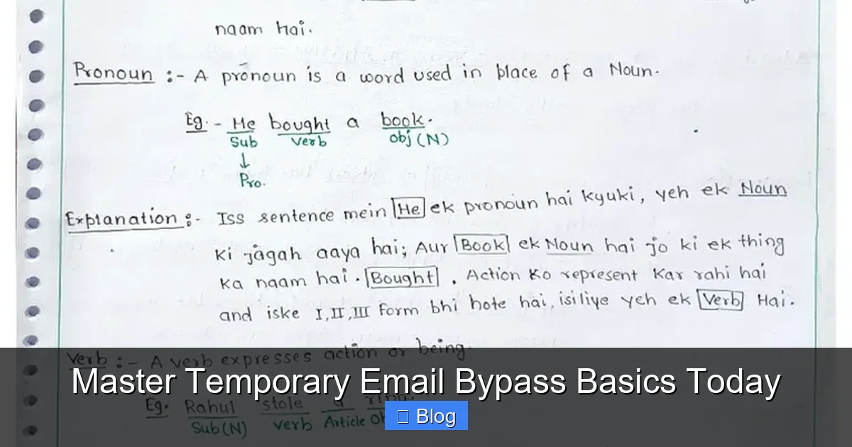 Master Temporary Email Bypass Basics Today