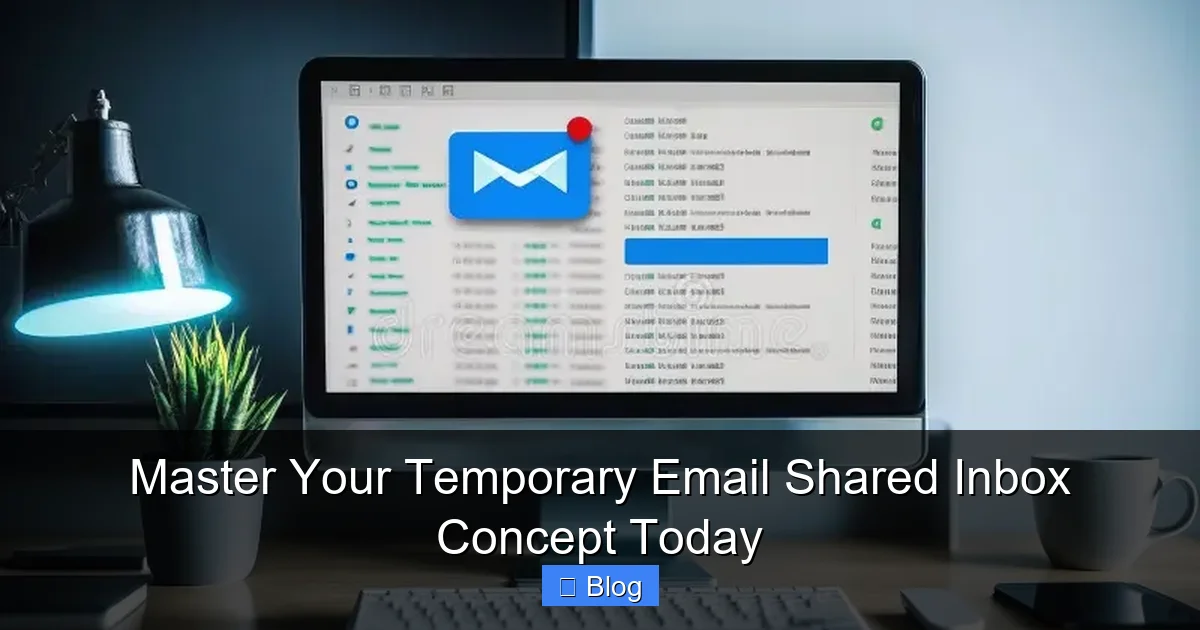 Master Your Temporary Email Shared Inbox Concept Today