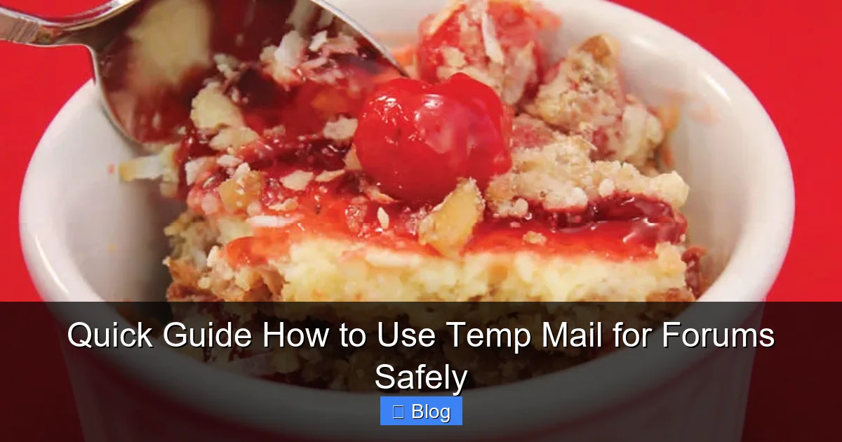 Quick Guide How to Use Temp Mail for Forums Safely