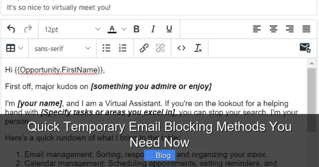 Quick Temporary Email Blocking Methods You Need Now
