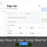 Step by Step How to Use Temp Mail for Facebook