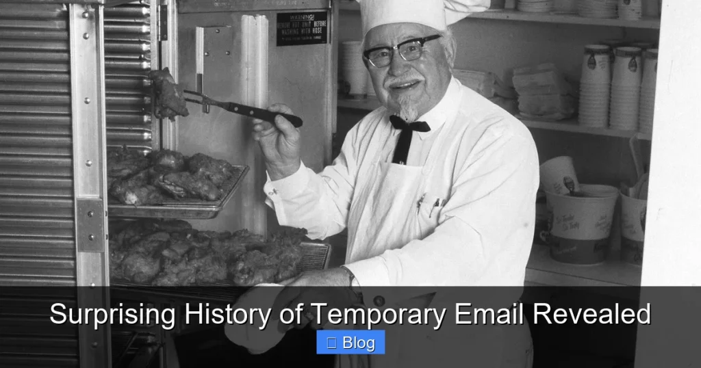 Surprising History of Temporary Email Revealed