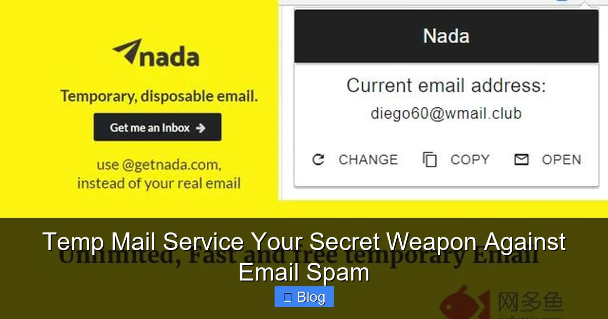 Temp Mail Service Your Secret Weapon Against Email Spam