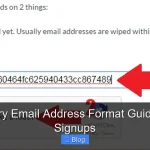 Temporary Email Address Format Guide Secure Signups