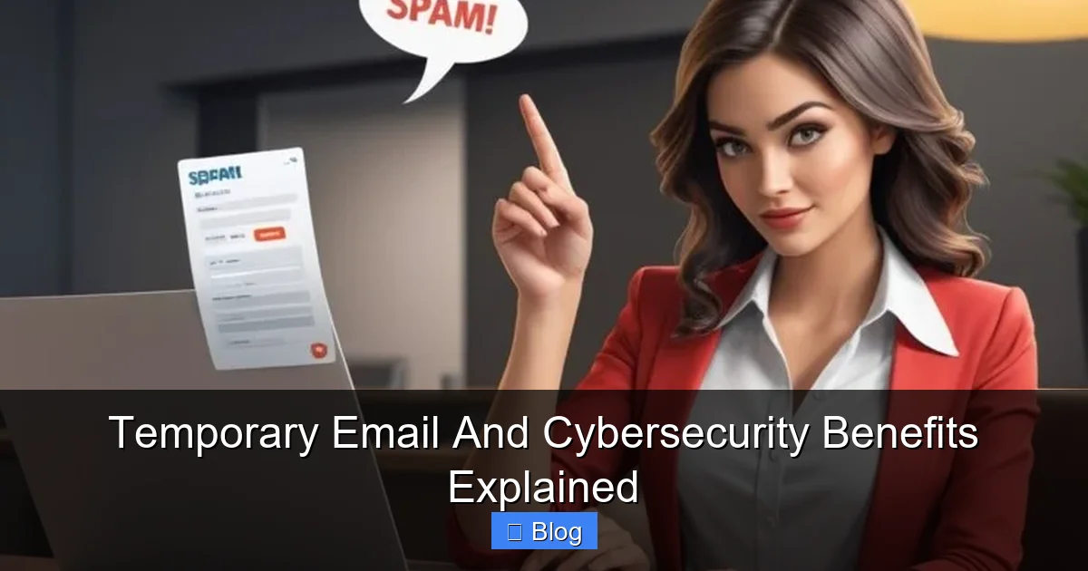 Temporary Email And Cybersecurity Benefits Explained