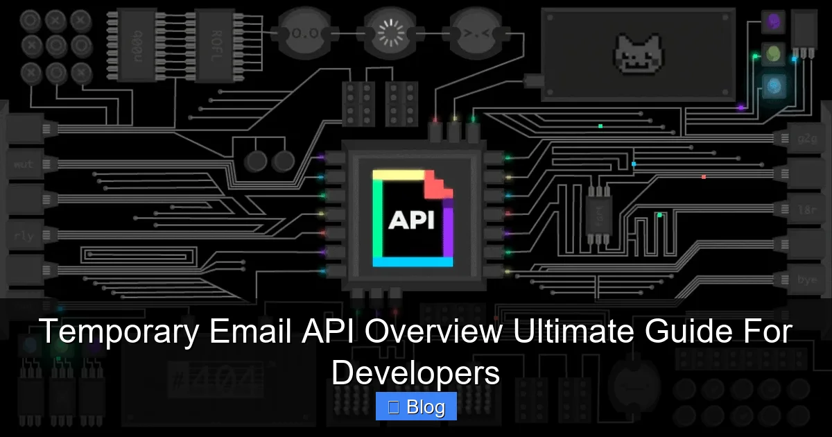 Temporary Email API Overview Ultimate Guide For Developers