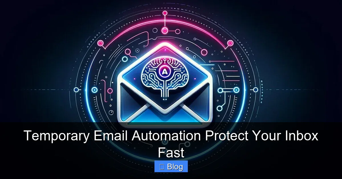 Temporary Email Automation Protect Your Inbox Fast
