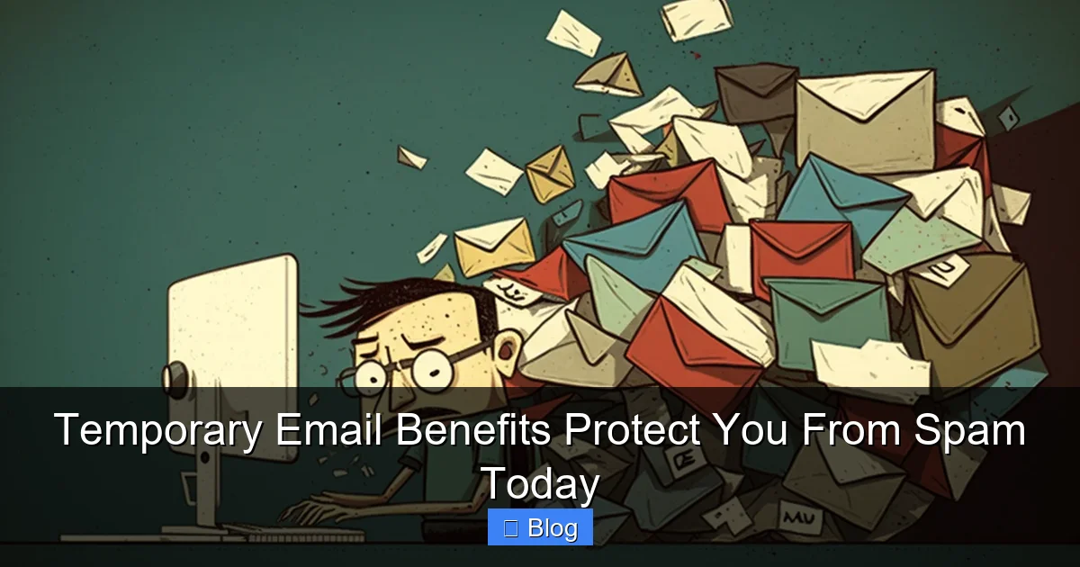 Temporary Email Benefits Protect You From Spam Today