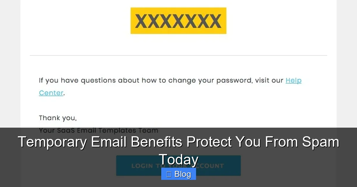 Temporary Email Benefits Protect You From Spam Today