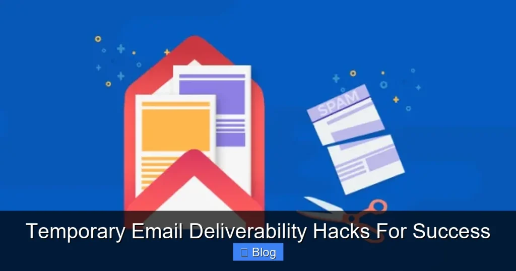 Temporary Email Deliverability Hacks For Success