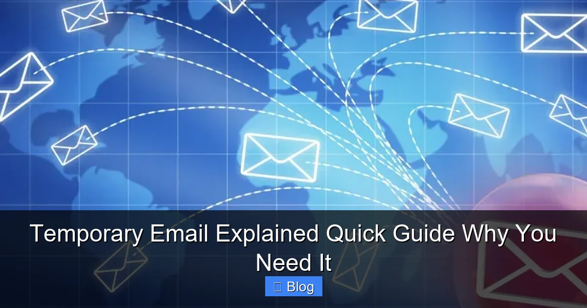 Temporary Email Explained Quick Guide Why You Need It