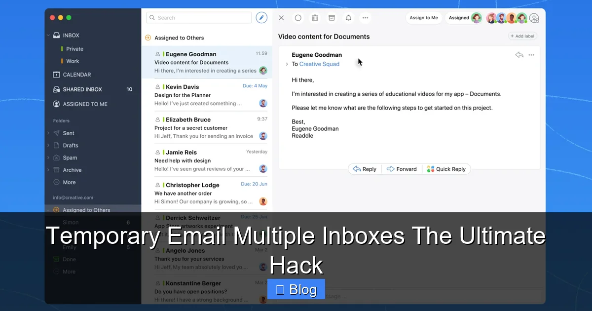 Temporary Email Multiple Inboxes The Ultimate Hack