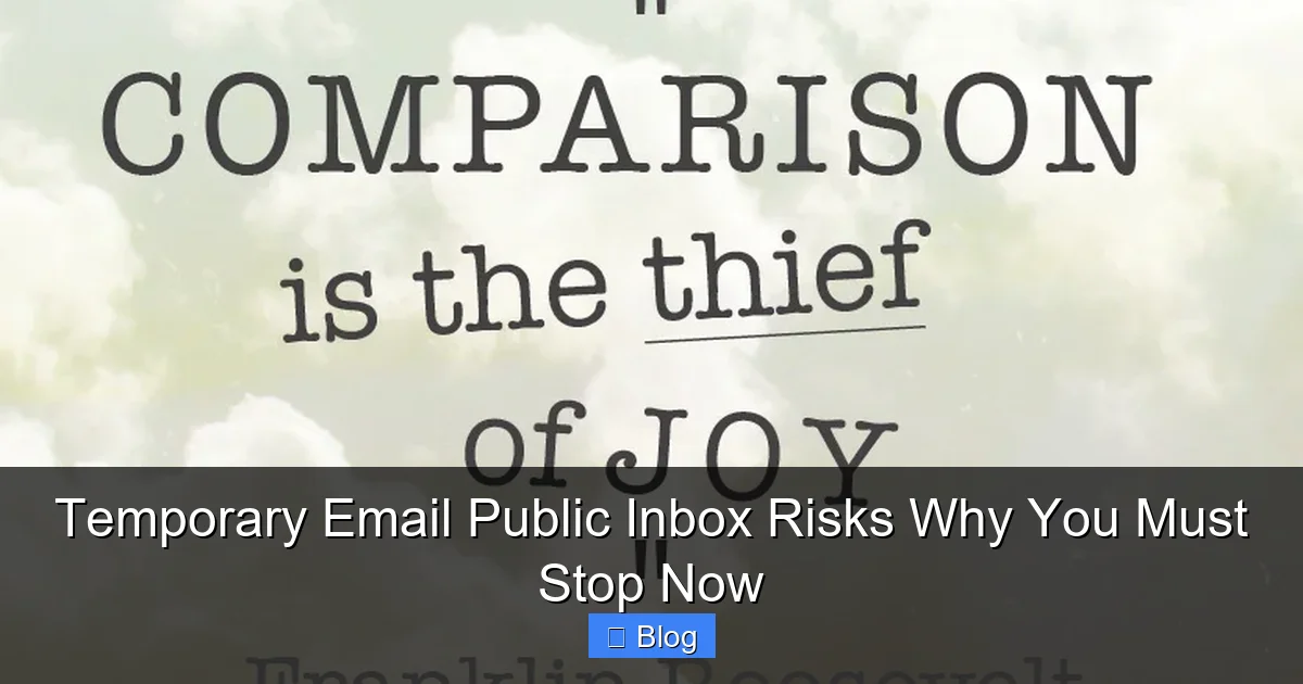 Temporary Email Public Inbox Risks Why You Must Stop Now